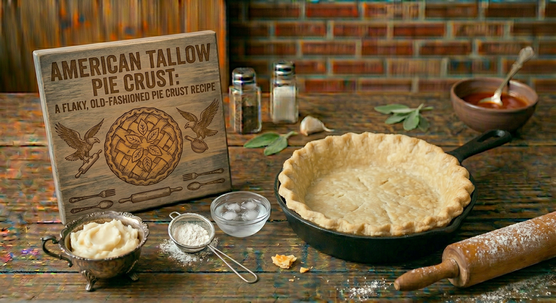 American Tallow Pie Crust: The Traditional Way to Bake