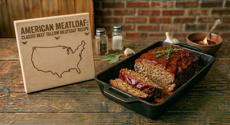 American Meatloaf: Classic Beef Tallow Meatloaf Recipe