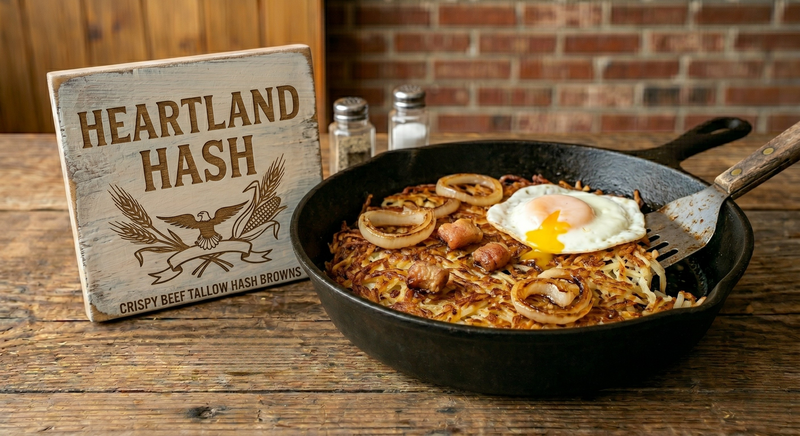 Heartland Hash: Crispy Beef Tallow Hash Browns